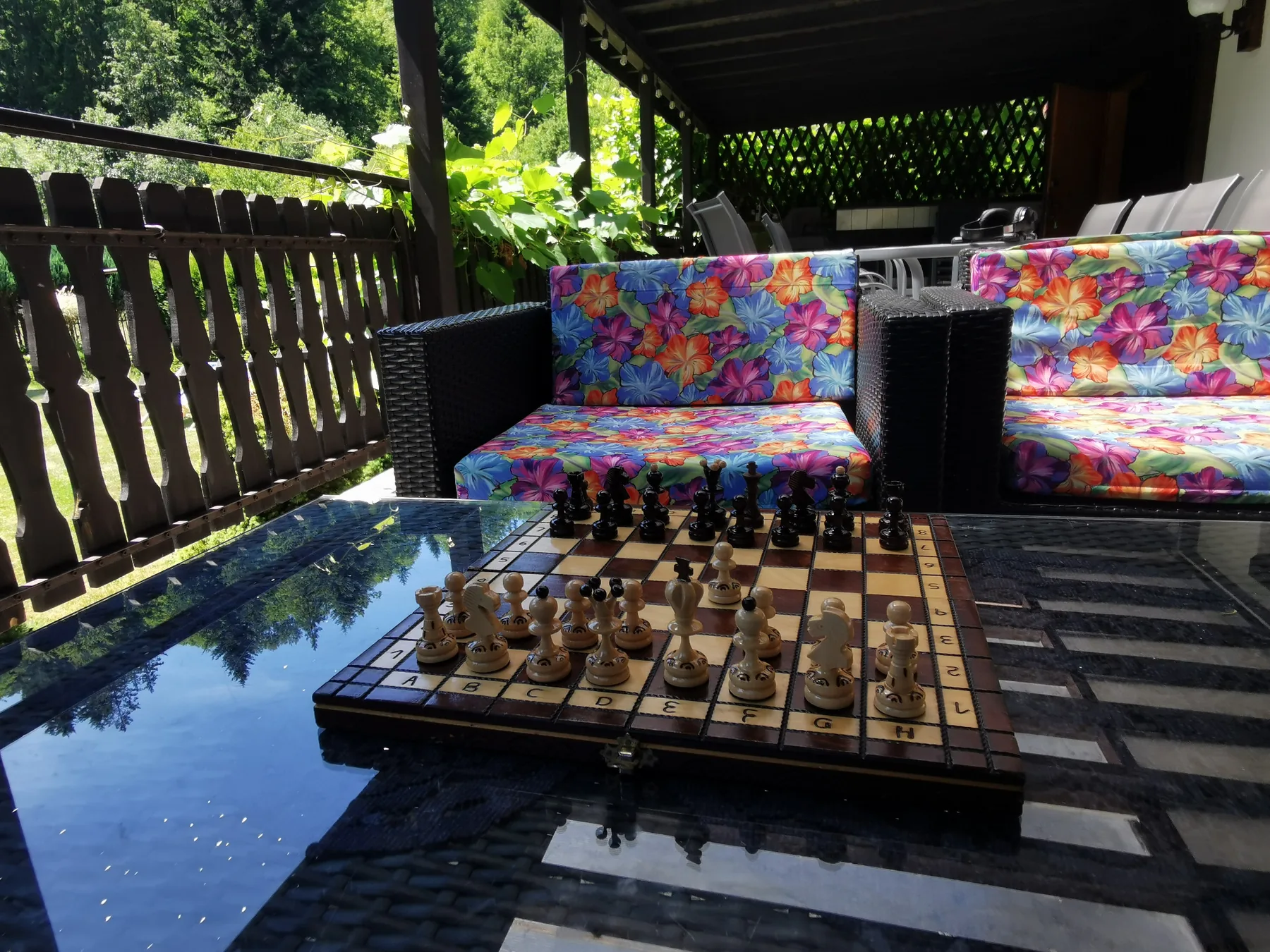 Zadaszony taras